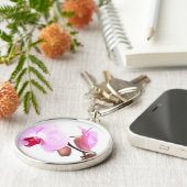 Aziza Orchid Blossom Sleutelhanger (Zijkant)