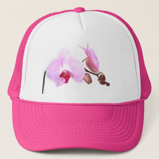 Aziza Orchid Blossom Trucker Pet (Voorkant)