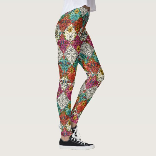 aziza patchwork leggings (Rechts)