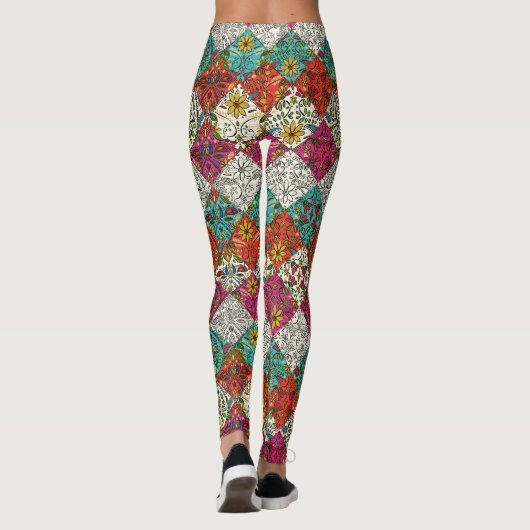 aziza patchwork leggings (Achterkant)