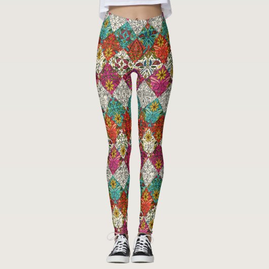 aziza patchwork leggings (Voorkant)