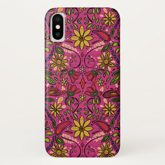 aziza roze Case-Mate iPhone case (Achterkant)