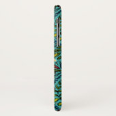 aziza turquoise Case-Mate iPhone case (Achterkant/links)