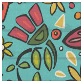 aziza turquoise stof (Close Up)