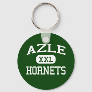 Azle - Hornets - Azle High School - Azle Texas Sleutelhanger