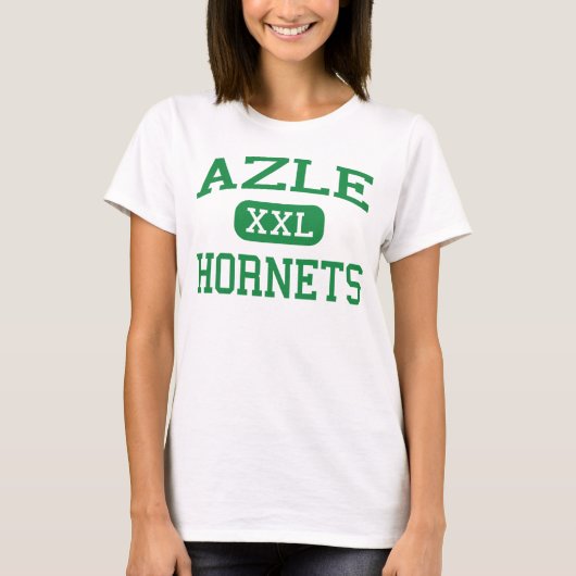 Azle - Hornets - Azle High School - Azle Texas T-shirt (Voorkant)