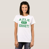 Azle - Hornets - Azle High School - Azle Texas T-shirt (Voorkant volledig)