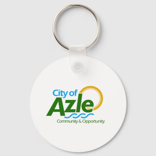 AZLE TEXAS SLEUTELHANGER (Voorkant)
