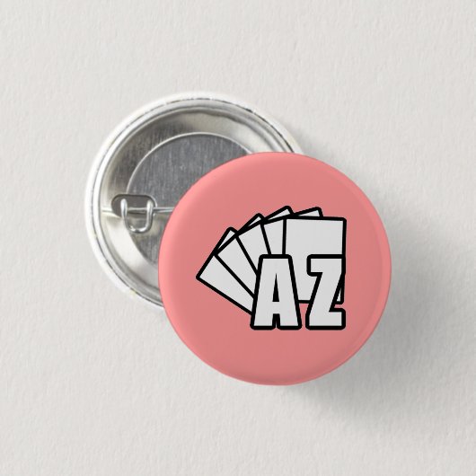 AZMagicPlayers.com - Rode Button (Voorkant /achterkant)
