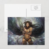 Azmodeus Dark Angel "Sunilda", Briefkaart (Voorkant / Achterkant)