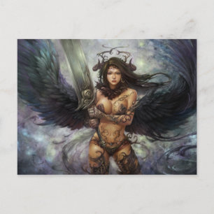 Azmodeus Dark Angel "Sunilda", Briefkaart