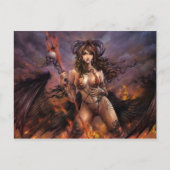 Azmodeus Dark Angels Charon Briefkaart (Voorkant)