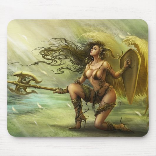 Azmodeus Dark Angels "Gabrielle", Mousepad Muismat (Voorkant)