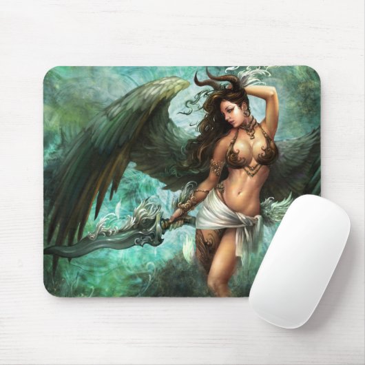 Azmodeus Dark Angels Wynter, Mousepad Muismat (Met muis)