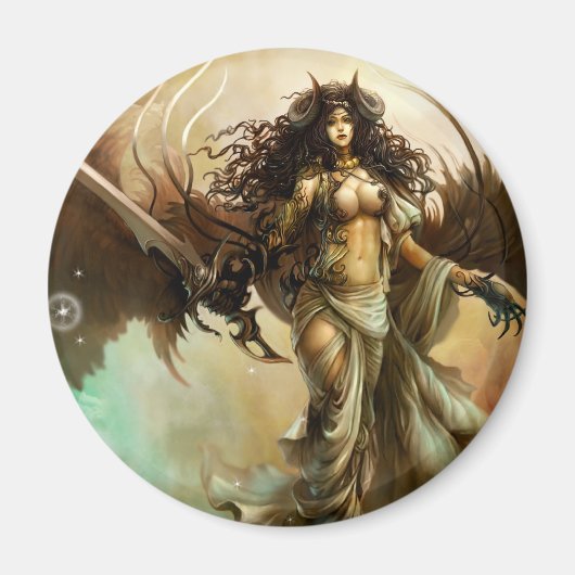 Azmodeus donkere engelen, magneet (Voorkant)