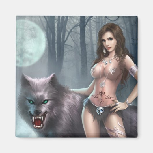 Azmodeus Lycan Koningin, Magneet (Voorkant)