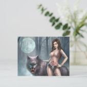 Azmodeus Lycan Queen, Briefkaart (Staand voorkant)
