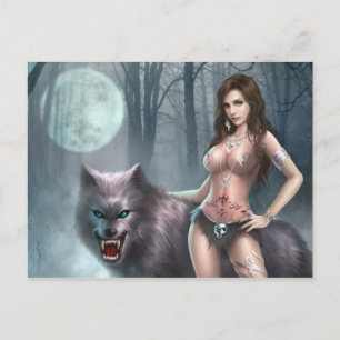 Azmodeus Lycan Queen, Briefkaart