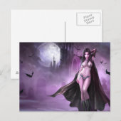 Azmodeus Vampire Queen, Briefkaart (Voorkant / Achterkant)