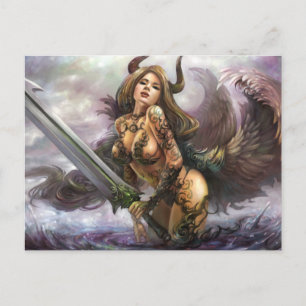 Azmodues Dark Angels "Aldornia", Briefkaart