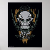 Azog de Defiler Poster (Voorkant)