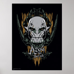 Azog de Defiler Poster