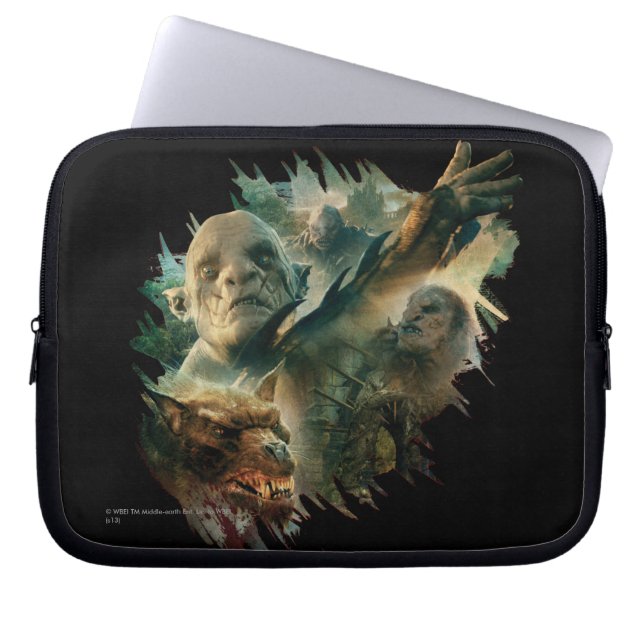Azog, Narzug en Bolg Graphic Laptop Sleeve (Voorkant)