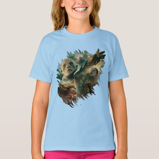 Azog, Narzug en Bolg Graphic T-shirt (Voorkant)