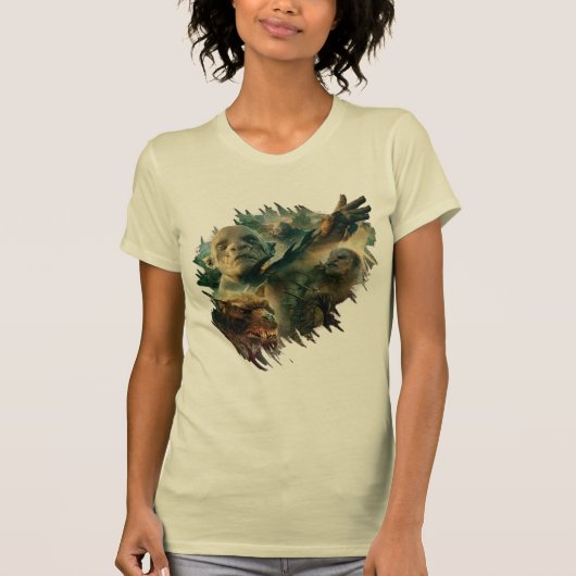 Azog, Narzug en Bolg Graphic T-shirt (Voorkant)