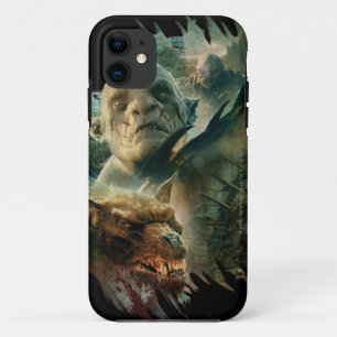 Azog, Narzug, en Grafische Bolg iPhone 11 Hoesje