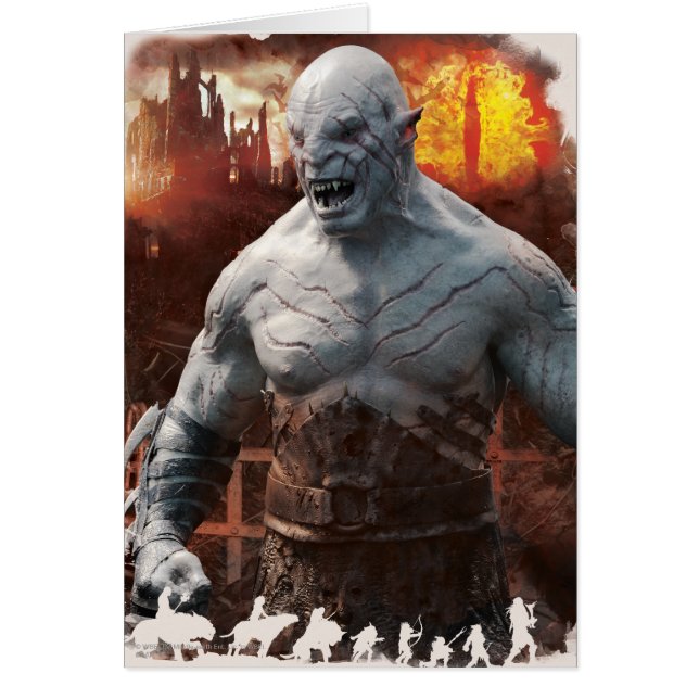 Azog & Orcs Silhouette Graphic (Voorkant)