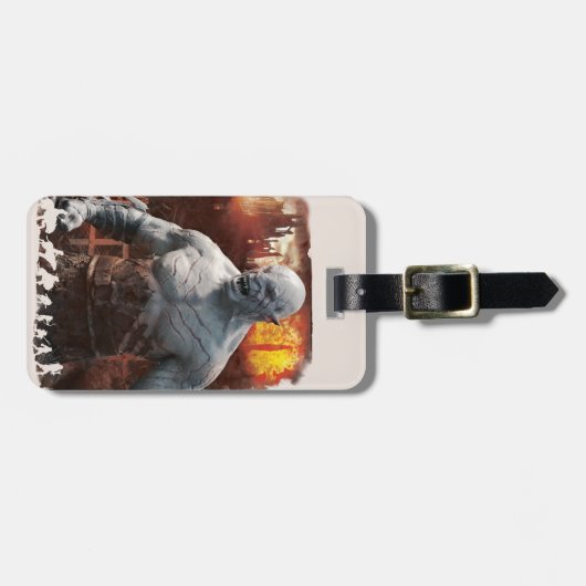 Azog & Orcs Silhouette Graphic Bagagelabel (Voorkant horizontaal)