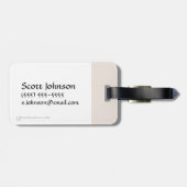 Azog & Orcs Silhouette Graphic Bagagelabel (Achterkant horizontaal)