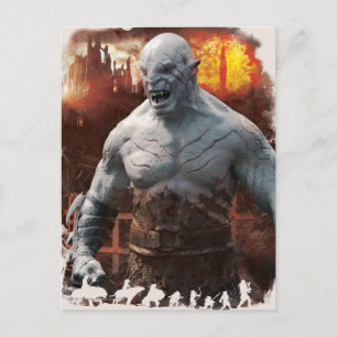 Azog & Orcs Silhouette Graphic Briefkaart