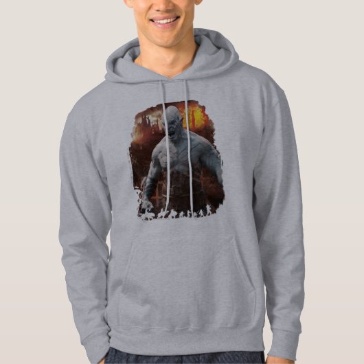 Azog & Orcs Silhouette Graphic Hoodie (Voorkant)