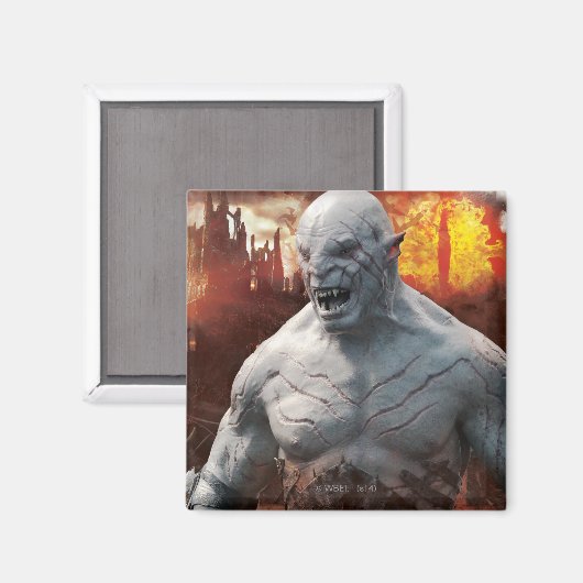 Azog & Orcs Silhouette Graphic Magneet (Voorkant / Achterkant)