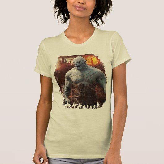 Azog & Orcs Silhouette Graphic T-shirt (Voorkant)