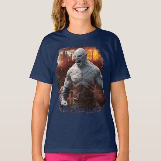 Azog & Orcs Silhouette Graphic T-shirt (Voorkant)