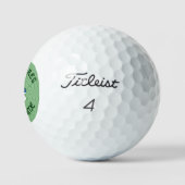 Azoreaanse Ierse vlaggen Shamrock Golf Balls Golfballen (Logo)