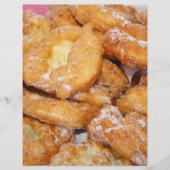 Azoreaanse malassadas flyer (Voorkant)