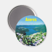 Azoren (Azoren) Azoren magneet Azoren koelkast mag (Voorkant / Achterkant)