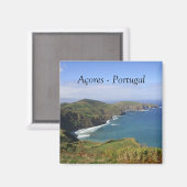 Azoren/Azoren magneet (Voorkant / Achterkant)