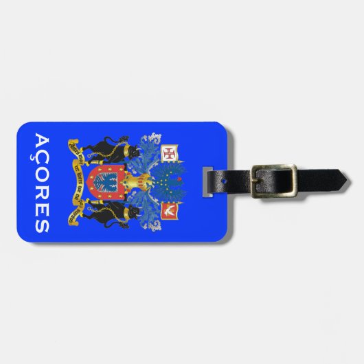 Azoren - Bagagelabel (Voorkant horizontaal)