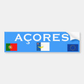 Azoren* Bumpersticker (Voorkant)