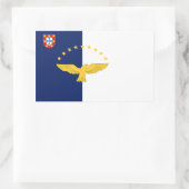 Azoren Custom Azoren Vlag Sticker (Tas)