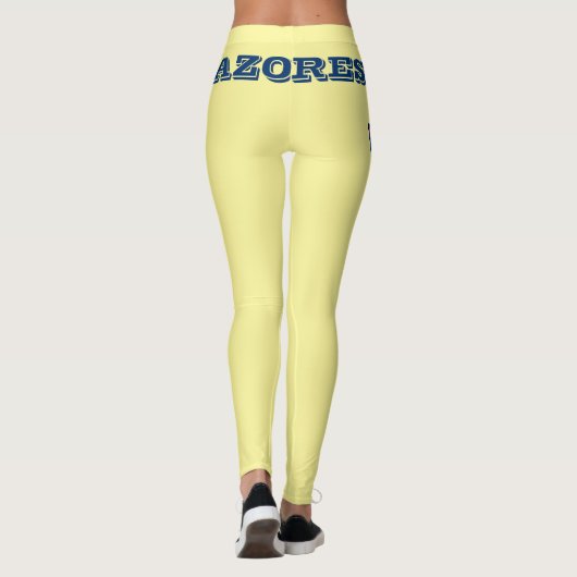Azoren Dames Leggings (Achterkant)