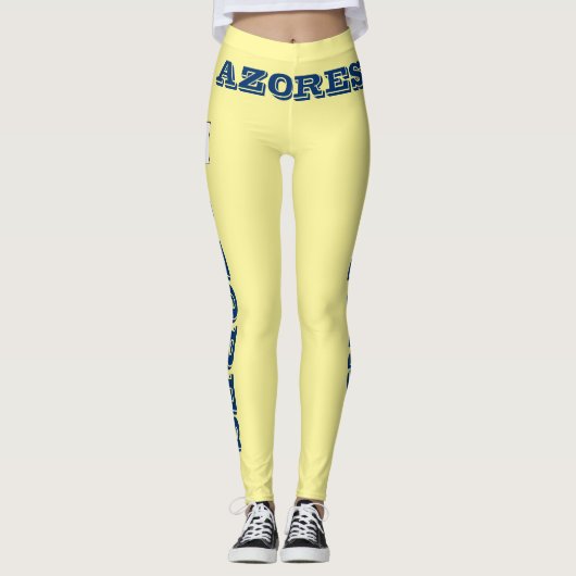Azoren Dames Leggings (Voorkant)