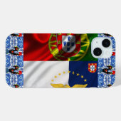 Azoren design Case-Mate iPhone case (Achterkant (horizontaal))
