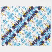 Azoren design fleece deken (Voorkant (Horizontaal))
