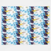 Azoren design fleece deken (Voorkant (Horizontaal))